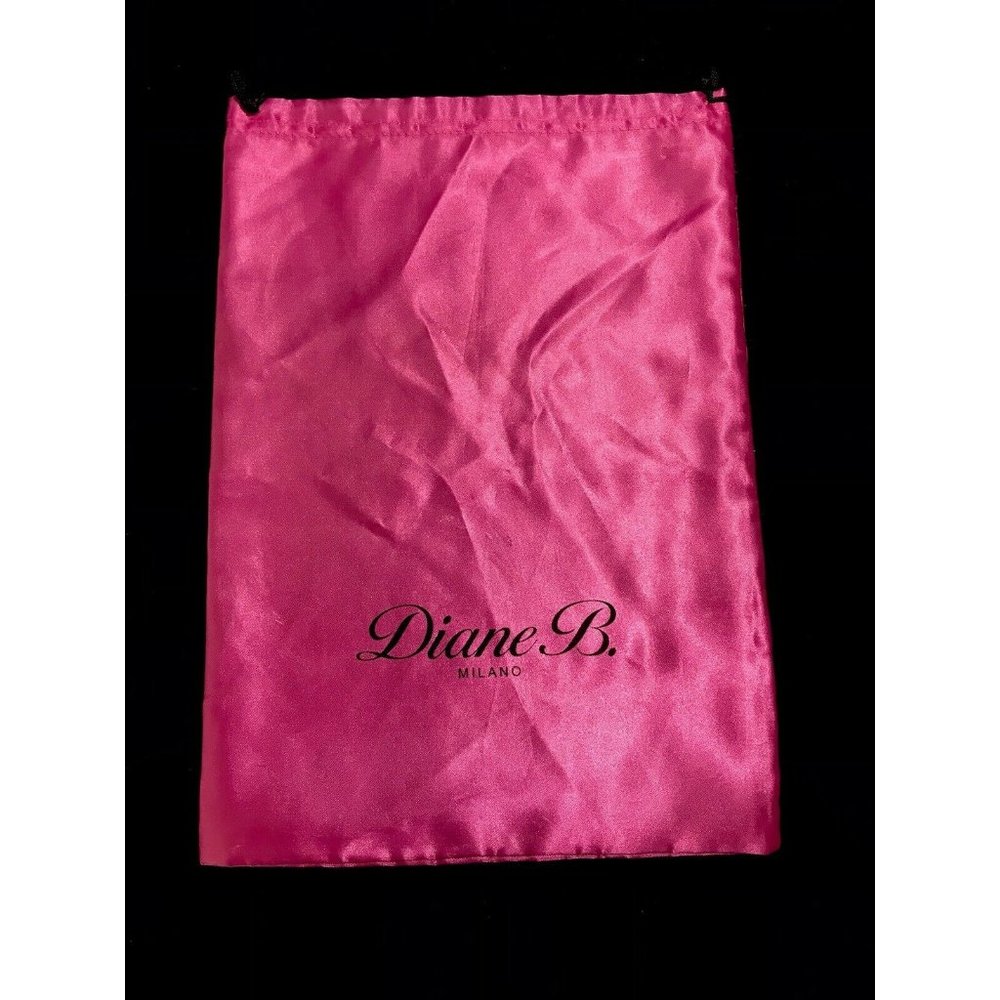 Diane B DustBag Storage Pouch Pink Silk 14.5" x 10"